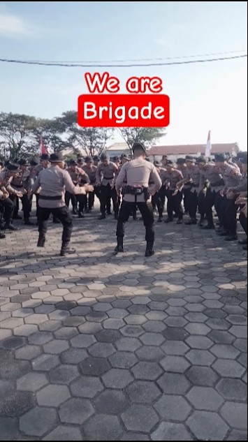 YEL YEL INDONESIAN MOBILE BRIGADE