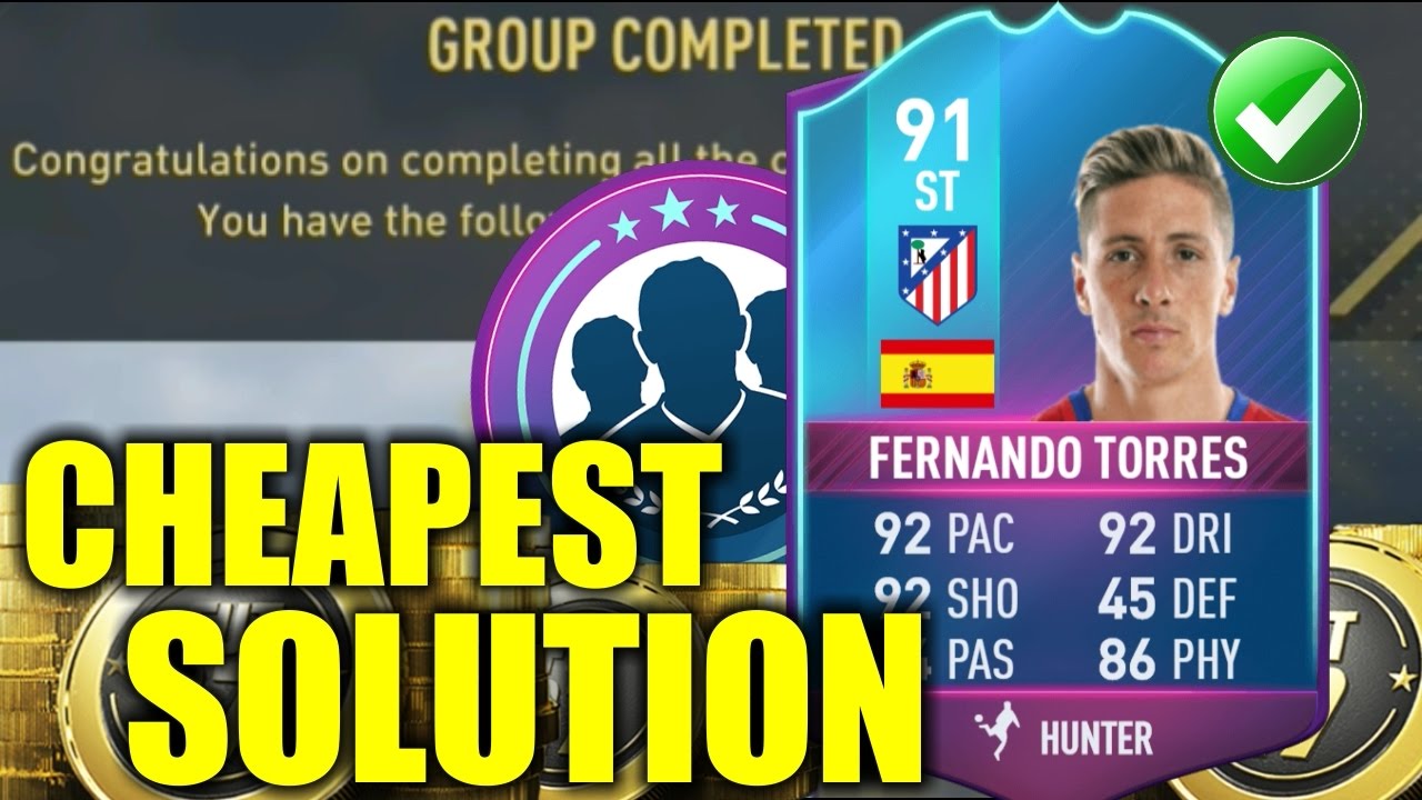 Fernando Torres SBC Cheapest Solution | FUT Birthday Squad Building Challenge | FIFA 17