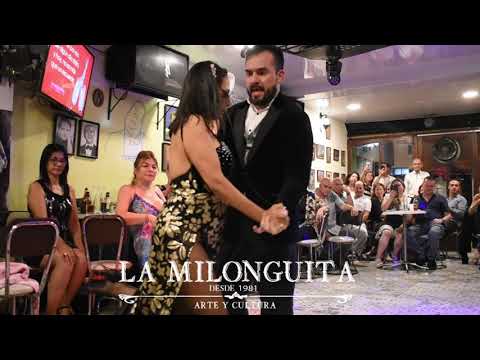 Carlos Paredes y Diana Giraldo, bailan el tango Loca.