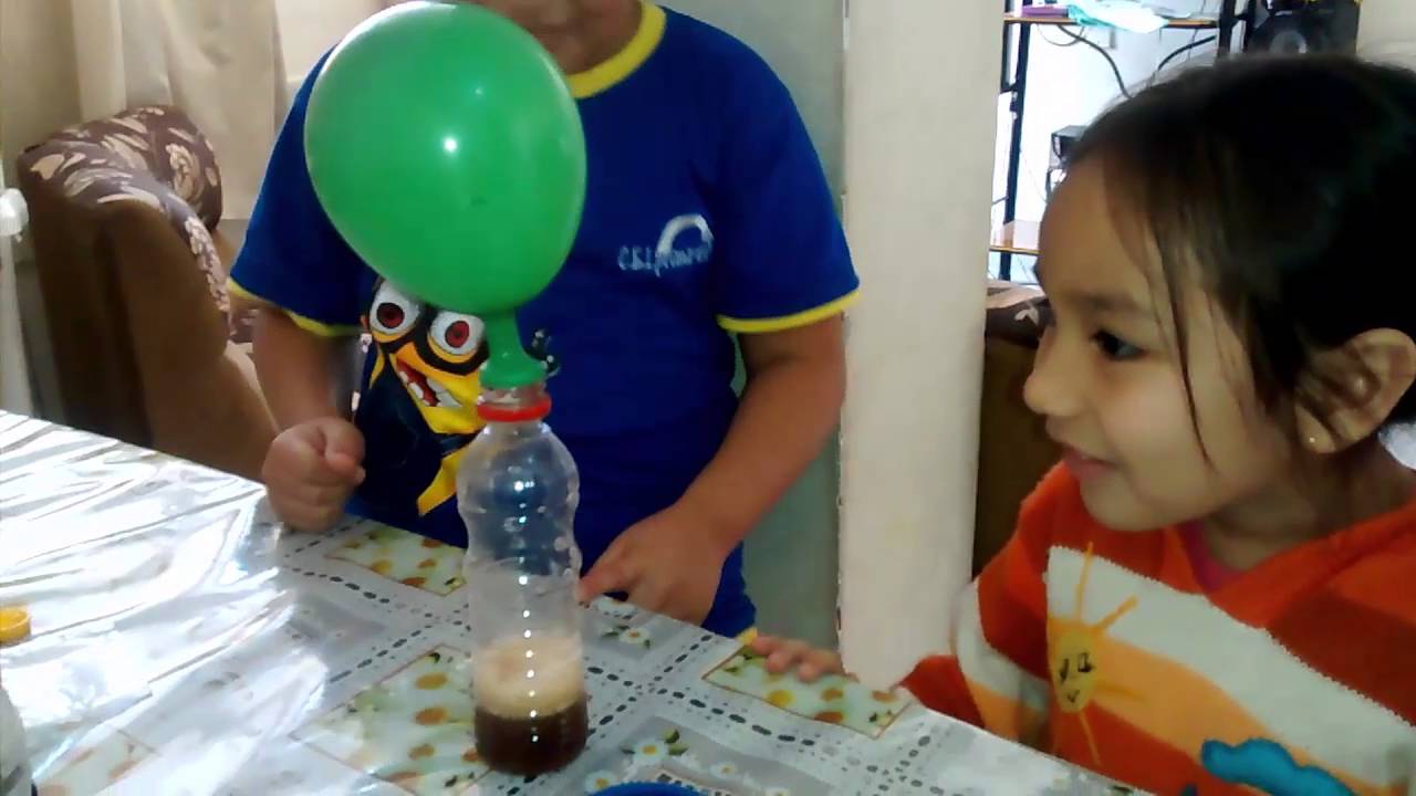Experimento Inflar Globo con Bicarbonato y Vinagre YouTube Experimento Inflar Globo con Bicarbonato y Vinagre YouTube