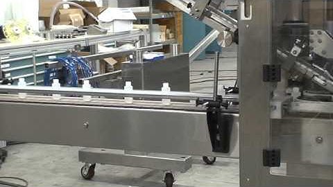 ACASI - TruCap 6 Vert Inline capper working with 23mm caps at 80 100bpm