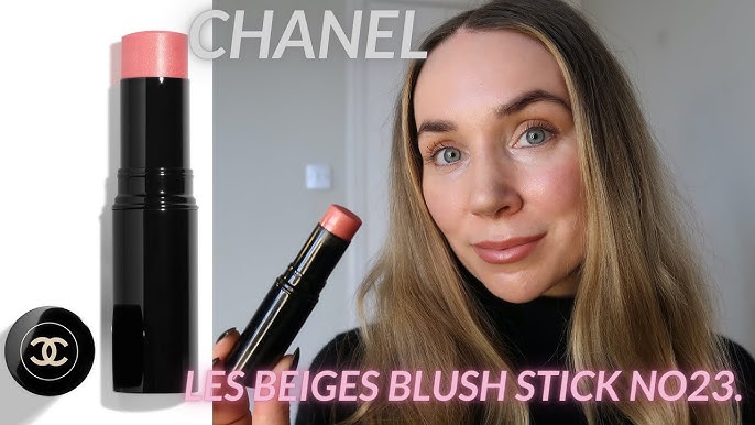 chanel blush stick swatches