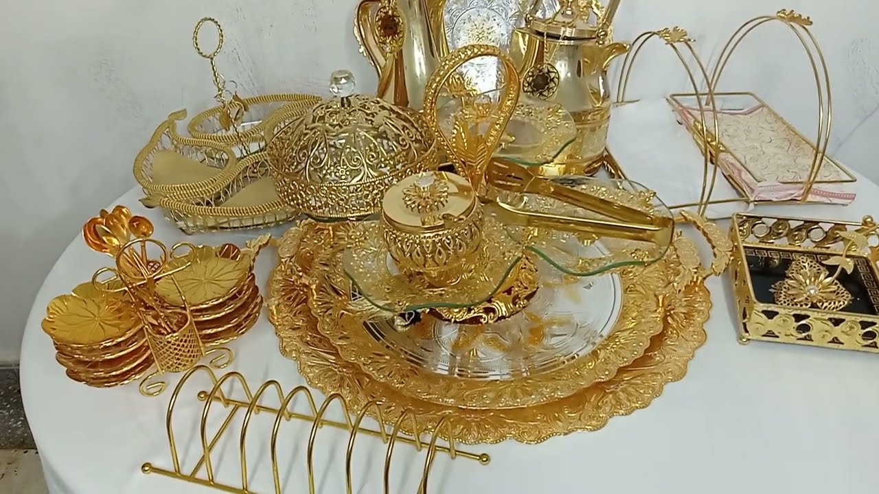 مشترياتي من الاواني الذهبية لي رجعتلي عرضاتي بالهمة والشان تصلح للاغجونتخي