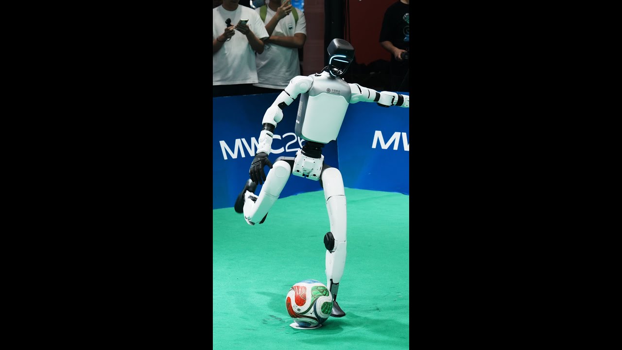 China’s Robots Try World Cup-Style Penalty Kicks