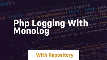 php logging with monolog