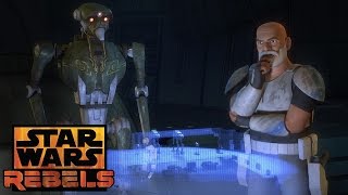 Clone, Droid, and Jedi | Star Wars Rebels | Disney XD