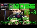 BOSS ES-8 External MIDI Control and PC Mapping