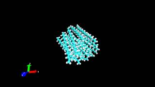 GROMACS polyacetylene Chain