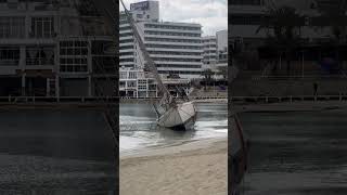 Palmanova beach getting set up for busy season 27/3/2026 #sun #fun #beach #tourism #palmanova
