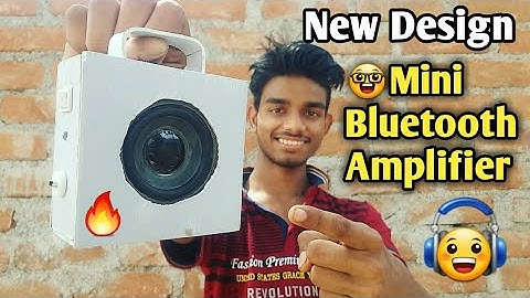 How To Make Bluetooth Speaker | summer experiment | ak technical amrit | samar experiment | project