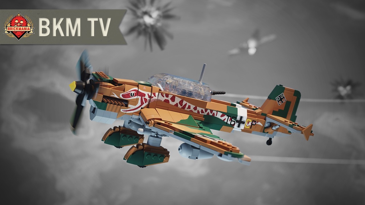 JU-87 R/2 Stuka - WWII German Long-Range Dive Bomber
