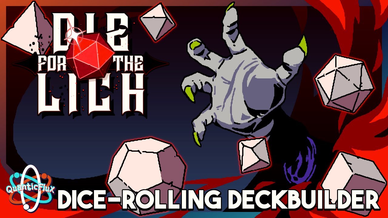 Unique Dark Fantasy Dice-Rolling Roguelike Deckbuilder! | Die For The Lich