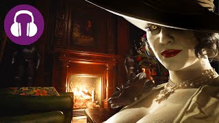 [NO ADS] Falling Asleep With LADY DIMITRESCU 💤 10 HOURS Resident Evil 8 Ambience | Fireplace Sounds screenshot 5