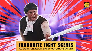 FAVE FIGHTS - SAMMO HUNG VS LAU KAR LEUNG IN PEDICAB DRIVER