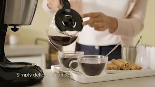فيليبس  صانعة قهوة - اسود (مكينة صنع قهوة - متعددة الاستخدام) -(أفضل مكينة صنع قهوة في 2019)