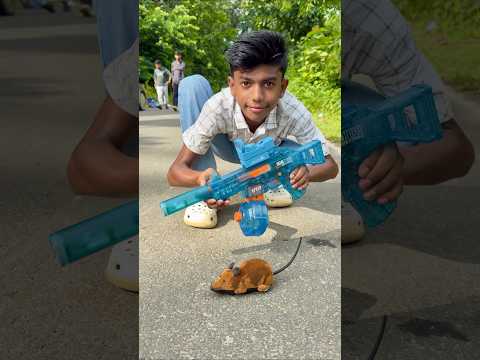 USB Rechargeable Automatic Water Guns Vs Small Fighter Gun Duita Delm🔫