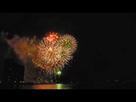 2014★山口★「第60回記念 宇部市花火大会」★音楽花火