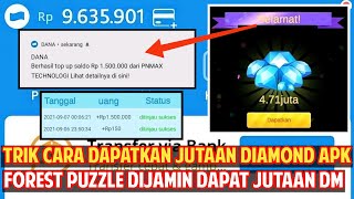 cara cepat mendapatkan diamond banyak di aplikasi forest puzzle‼️ screenshot 5