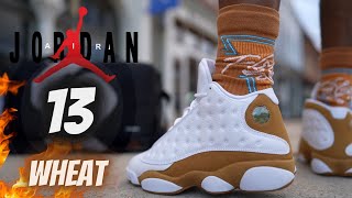 JORDAN 13 WHEAT 2023 DETAILED REVIEW & ON FEET W LACE SWAPS!!