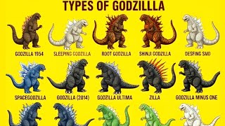 Types Of Godzilla Explain Monster Verse 1954 To 2026