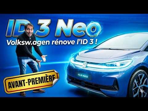 ID 3 Neo : Volkswagen rénove l'ID 3 !