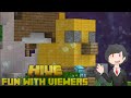 Minecraft Hive Live | Relaxing And Goofing Around