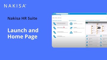 1. Let’s explore the home page – Nakisa HR Suite software
