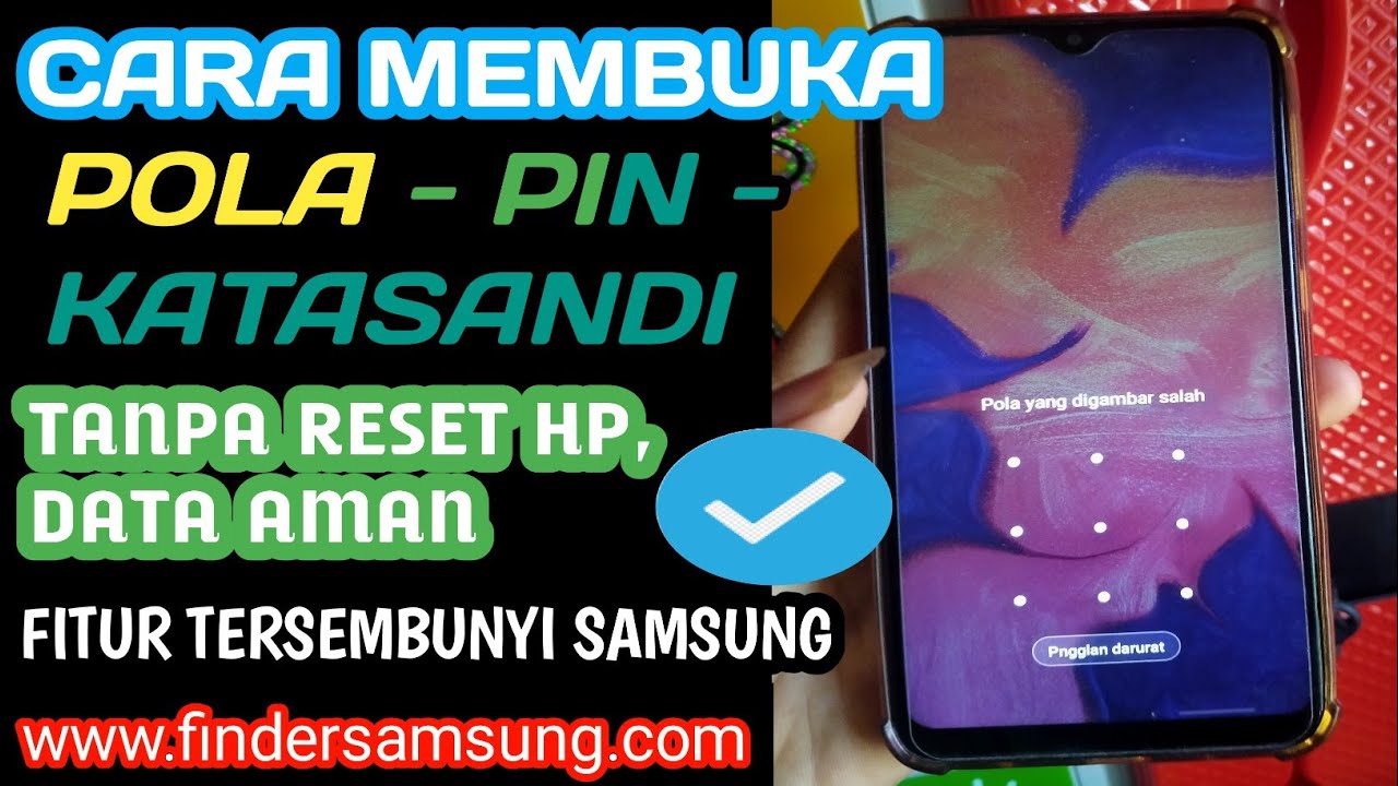 CARA MEMBUKA KUNCI POLA, PIN,KATASANDI YANG LUPA - YouTube