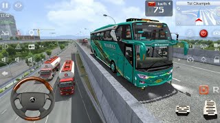 WOW Bus Shantika Ke Bandung ⚠️ Bus Simulator Indonesia | BUSSID screenshot 2