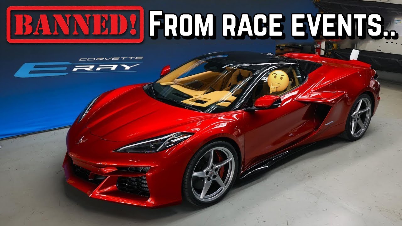 C8 Corvette E-Ray Band From Race Tracks!