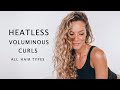 Heatless Voluminous Curls | Hair Tutorial | Shonagh Scott