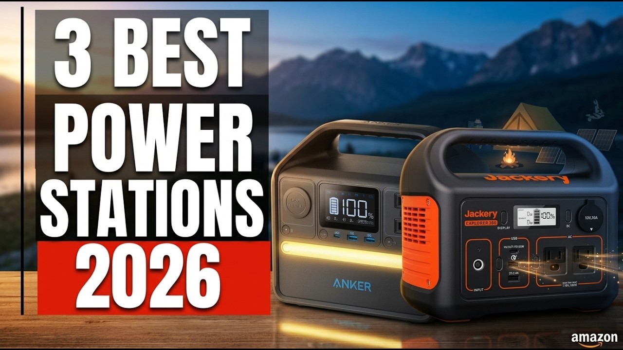 👉 Best Portable Power Station 2026⚡| Reliable Backup Power for Home ...