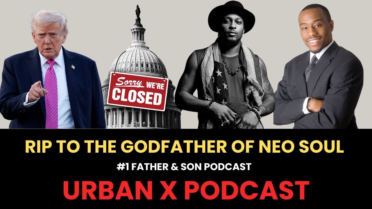 D'Angelo passes away, Gov shutdown, Marc Lamont Hill loses it