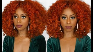 Red Hot Curls How To Make A Wig Hergivenhair Jessica Pettway