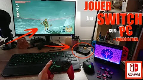 Comment brancher la switch sur mon PC portable ?