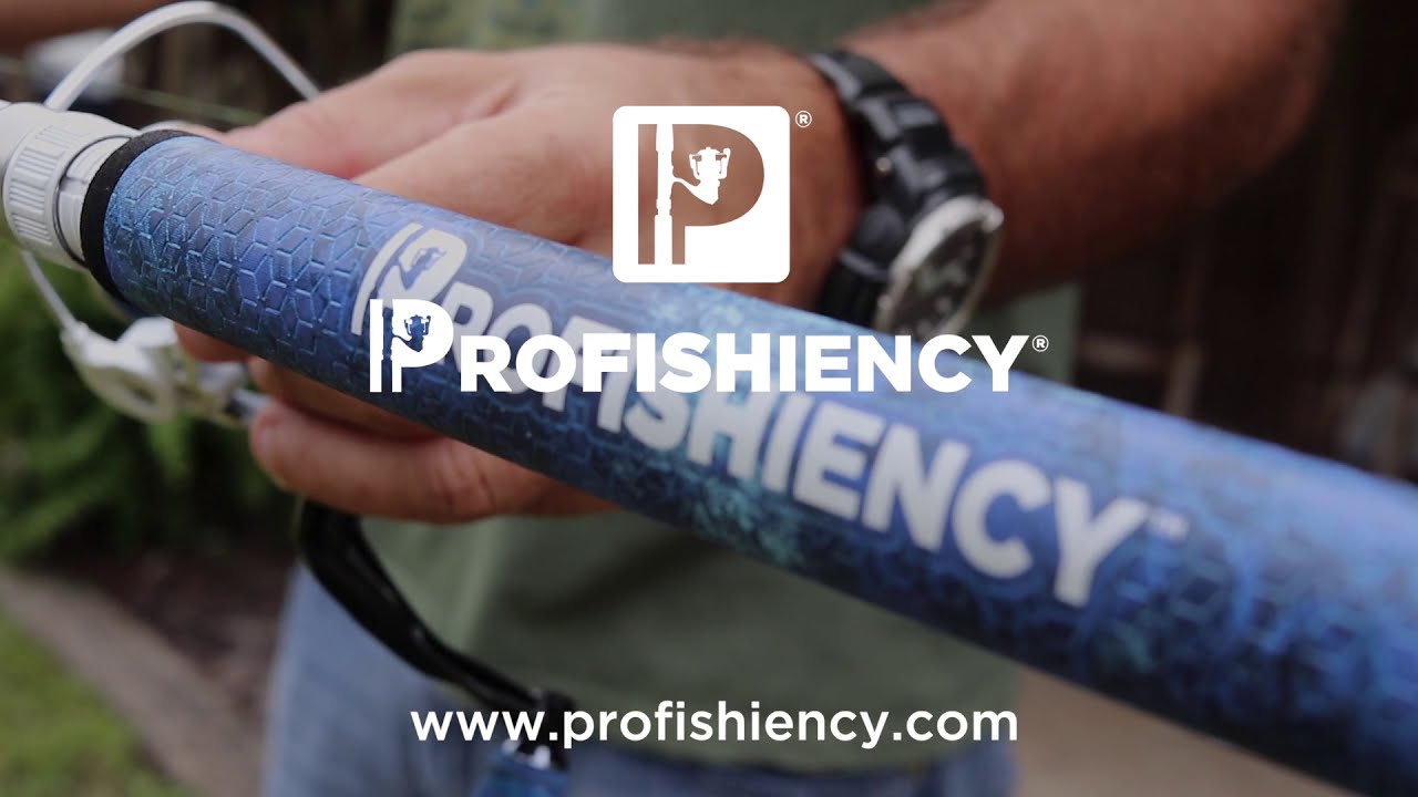 Profishiency Rods - 6'8 Real Tree Wave True Blue Camo Spinning Combo 