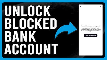 How To Unblock Your Bank Account (How To Unlock Blocked Bank Account)