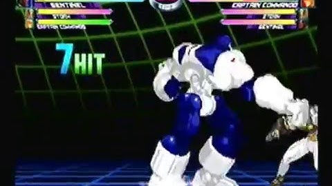 MvC2 - Sentinel Santhrax Combo (2)
