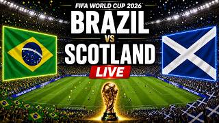 🔴 Brazil vs Scotland LIVE | FIFA World Cup 2026 Group C Live Match Today EA Sports FC 26 screenshot 3