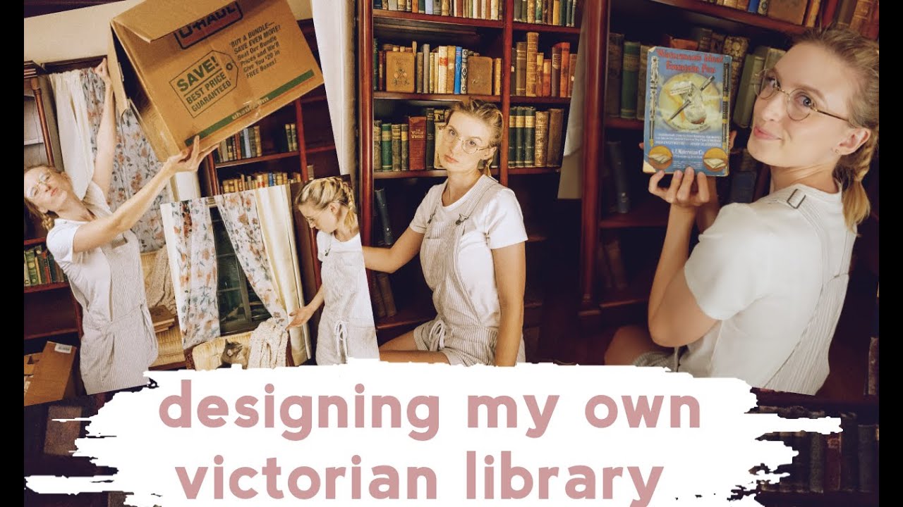 designing (unpacking) my victorian antique book collection || booktube debut and bookshelf tour!