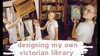 designing (unpacking) my victorian antique book collection || booktube debut and bookshelf tour!