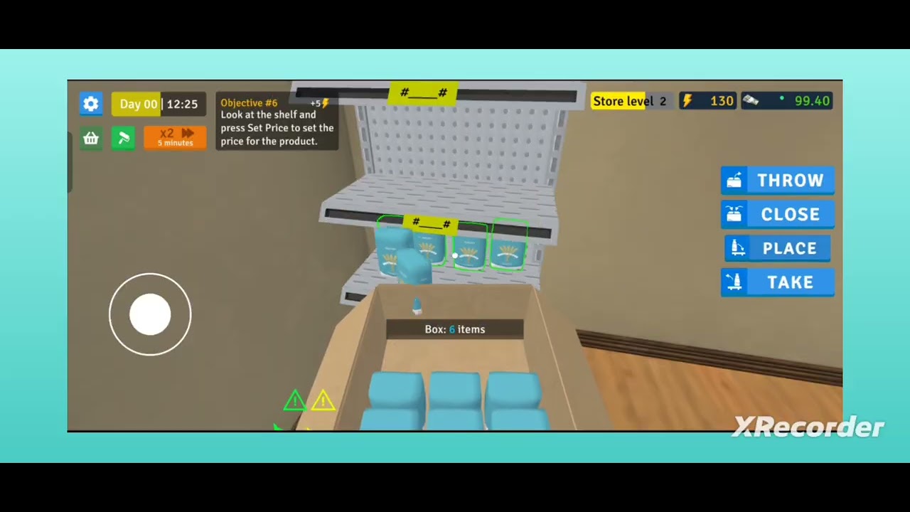 Supermarket simulator Store game play with small grind Like and Subscribe