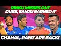 India t20 world cup 2024 squad  rinku singh kl rahul out  sanju dube in  pant is back