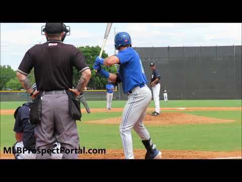Griffin Conine - Toronto Blue Jays prospect (OF) - FULL RAW VIDEO