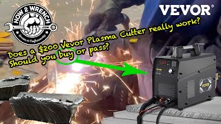 Vevor CUT50P Plasma cutter unbox and test! Can a $200 plasma cutter really work well? #vevor #unbox