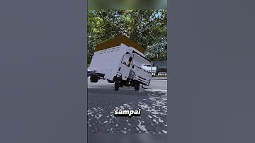 PERBEDAAN TRUK RAGASA HEREX TRONDOL VS ISUZU TRONDOL SAAT BELOK DI JAM MEPET!! #evertechsandbox