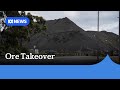 Tasmania takes control of ore stockpile after smelter defaults on government loan | ABC NEWS