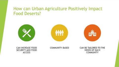 Can Urban Agriculture Solve Food Deserts? By Stephanie Barajas