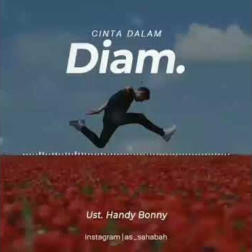 Cinta Dalam Diam, 1 minute booster by Ustadz Handy Bonny