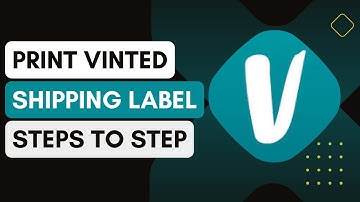 How To Print Vinted Shipping Label !